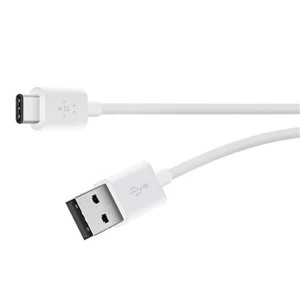 Image of dbelkin 1.8m USB 2.0 type c USB C To USB A Cable White