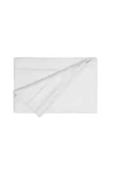 Image of Pima Cotton Sateen 450 Thread Count Flat Sheet