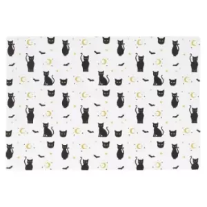 Image of Gothicat Print Plastic Dinner Mat