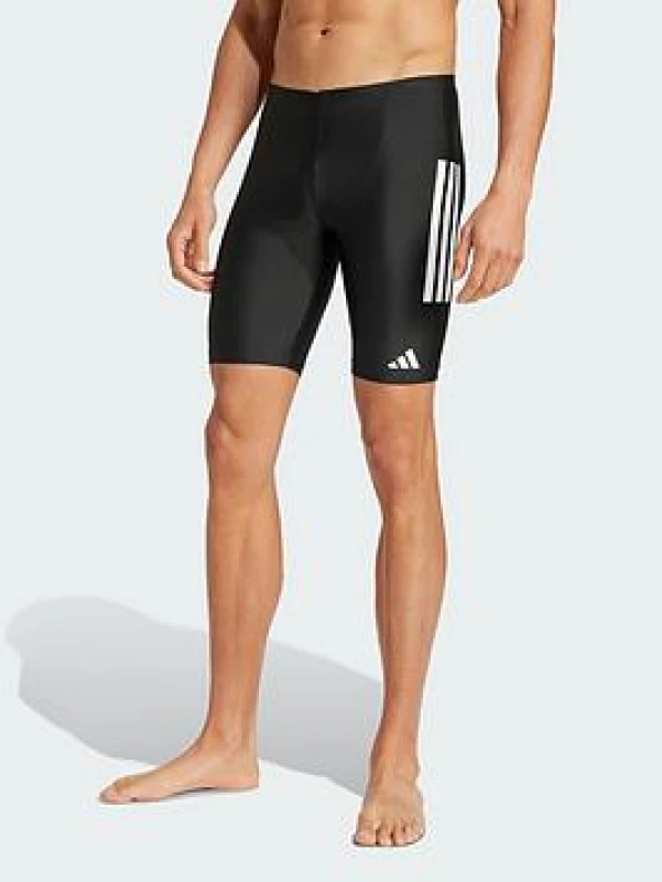 Image of adidas Primeblue 3-Stripes Swim Jammer Mens - Black 36