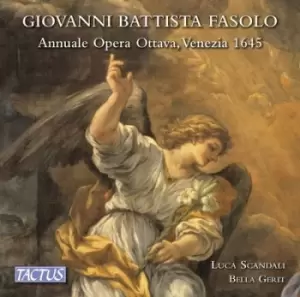 Image of Giovanni Battista Fasolo Annuale Opera Ottava Venezia 1645 by Giovanni Battista Fasolo CD Album