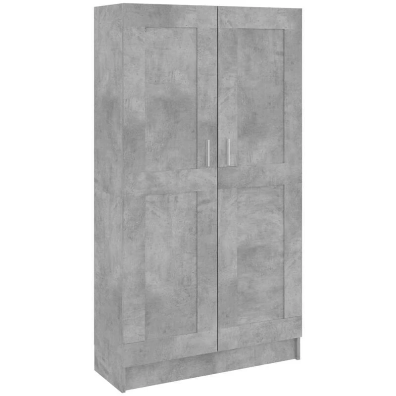Image of VIDAXL Book Cabinet Concrete Grey 82.5x30.5x150cm Engineered Wood Vidaxl 8720286134092