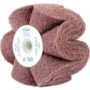 Image of PFERD 44642202 HORSE POLINOX grinding wheel with thread M 14 100 x 50 Mm corundum A 180 design PNG 100 mm 5 pc(s)