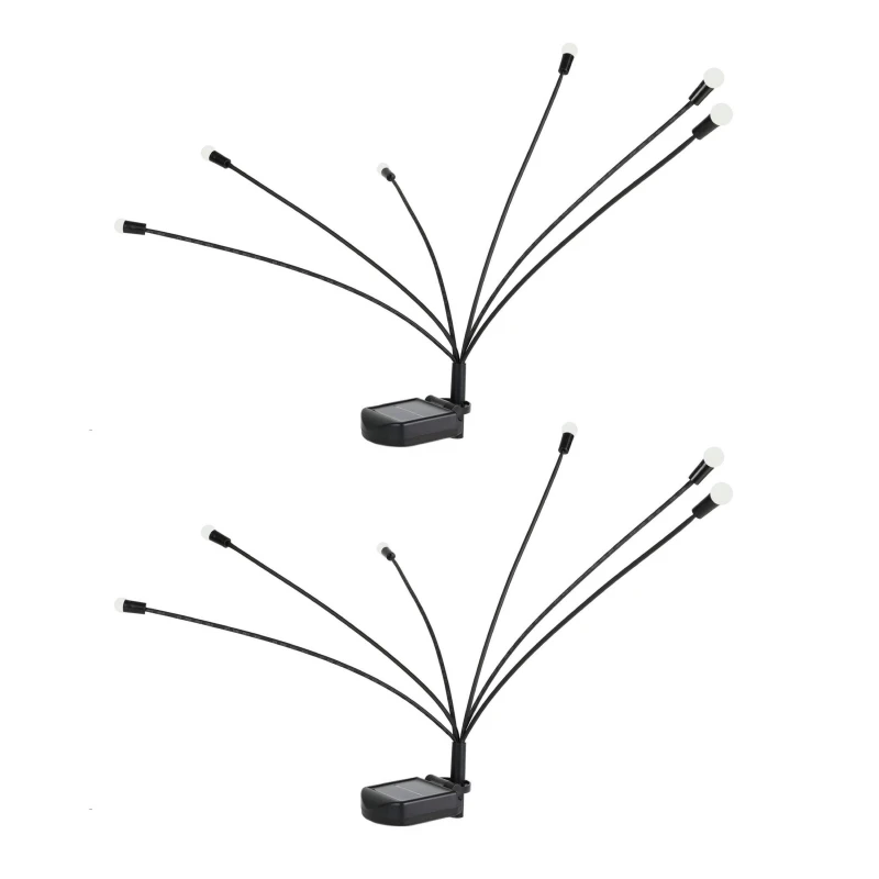 Image of Streetwize Solar Firefly Lights (Pack of 2) Black unisex Pack of 2