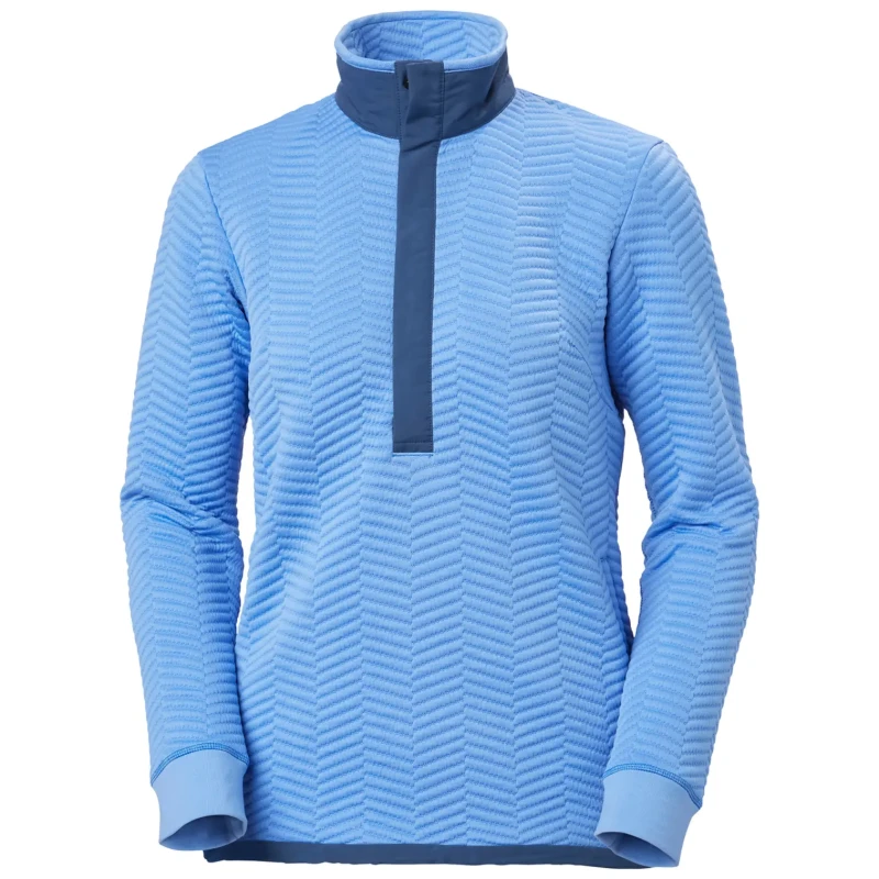 Image of Helly Hansen Womens sweater Helly Hansen Lillo snap Bleu Female XL