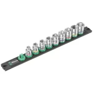 Image of Wera B 4 Zyklop Bit set Imperial 3/8 9 Piece 05005430001
