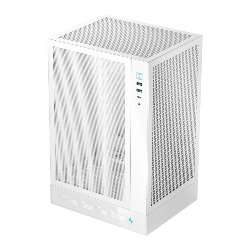 Image of Deepcool DeepCool R-CH170-WHNPI0D-G-1 computer case Tower White R-CH170-WHNPI0D-G-1