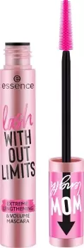 Image of Essence Lash Without Limits Extreme Lengthening & Volume Mascara 01 Ultra Black 13 ml