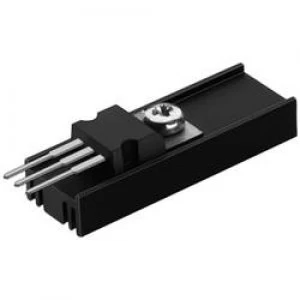 Image of Heat sink 40 CW L x W x H 25 x 12.6 x 6.5mm TO 220 Fischer E