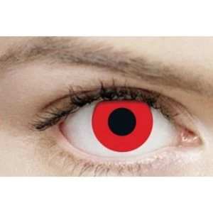 Image of Bloody Red 1 Month Halloween Coloured Contact Lenses MesmerEyez XtremeEyez