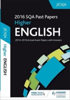 Image of Higher English 2016-17 Sqa Past Papers with Answers by Sqa Book