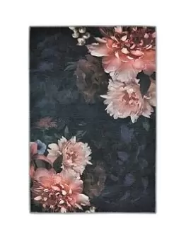 Image of Opal Dark Floral Rug 200X290