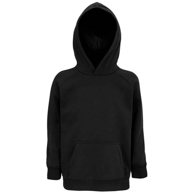 Image of SOL'S Stellar Hoodie in Black Size: 4 Years Black Unisex 4 Years