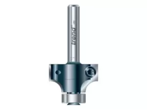 Image of Trend RT/130X1/4TC Rota-Tip Guided Round Over Cutter 26mm Diameter