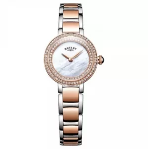 Image of Rotary Ladies Cocktail Two Tone Bracelet Watch