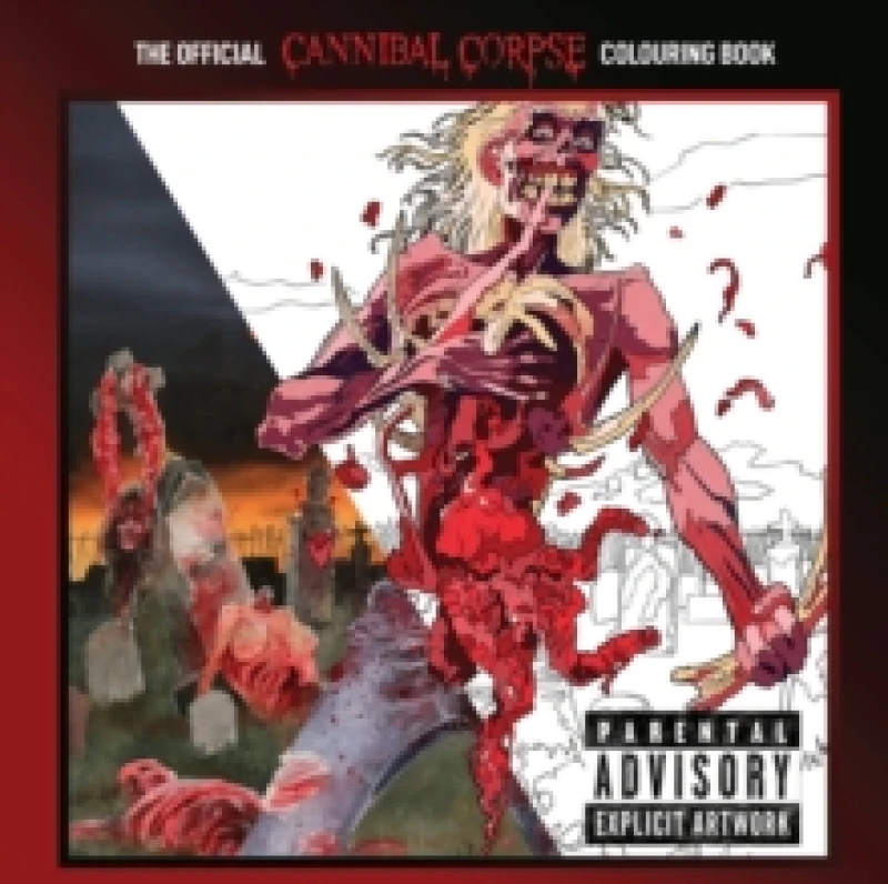 Image of The Official Cannibal Corpse Colouring Book Paperback / softback
