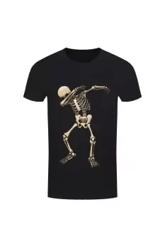 Image of Skeleton Dab Halloween T Shirt