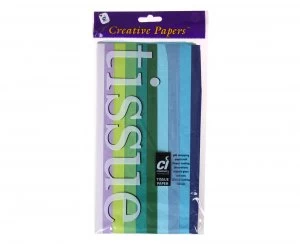 Image of Creativity Cool Tissue Paper Pack of 20 Sheets Assorted Asstd Cool