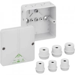 Image of Spelsberg 81190701 Joint box (L x W x H) 94 x 94 x 56mm Grey IP65