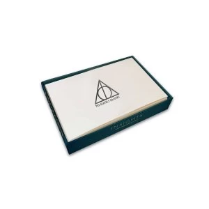Image of Deathly Hallows (Harry Potter) Foil Note Cards 10-Pack