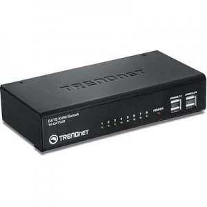 Image of Trendnet TK-CAT508 Black KVM switch