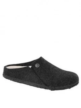 Image of Birkenstock Zermatt Cosy Home Slipper - Anthracite, Anthracite, Size 6, Women