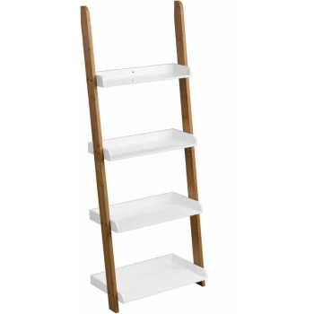 Image of Nostra 4 Tier Shelf Ladder Unit - Premier Housewares