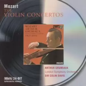 Image of The Violin Concertos by Wolfgang Amadeus Mozart CD Album