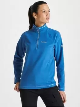 Image of Craghoppers Miska Half Zip Top - Blue Size 10, Women