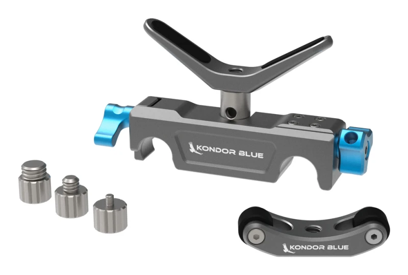 Image of Kondor Blue KB-ULSK15 camera lens case/cover Blue. Grey Lens cover