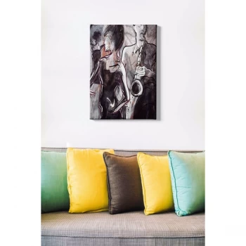 Image of Kanvas Tablo (50 x 70) - 44 Multicolor Decorative Canvas Painting