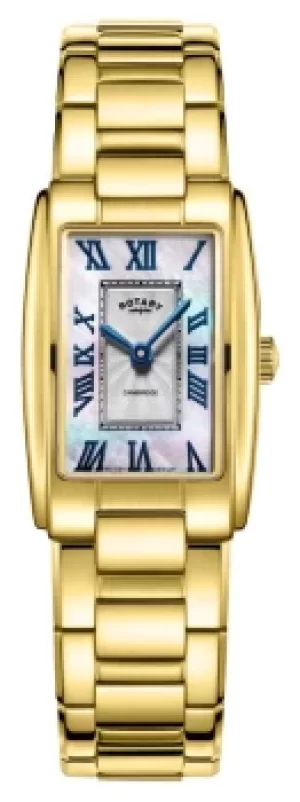 Image of Rotary LB05438/07 Womens Cambridge Gold PVD Plated Watch