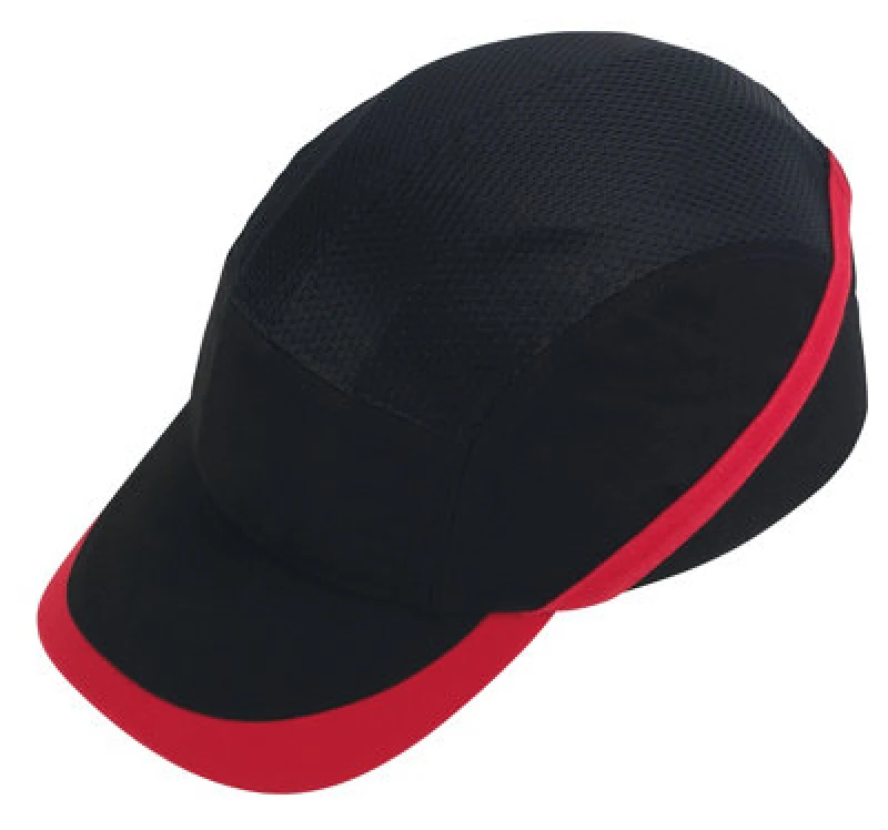 Image of Portwest Vent Cool Bump Cap PW69BKR Colour: Black / Red