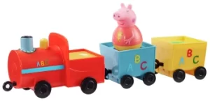 Image of Peppa Pig Pull Along Wobbily Train