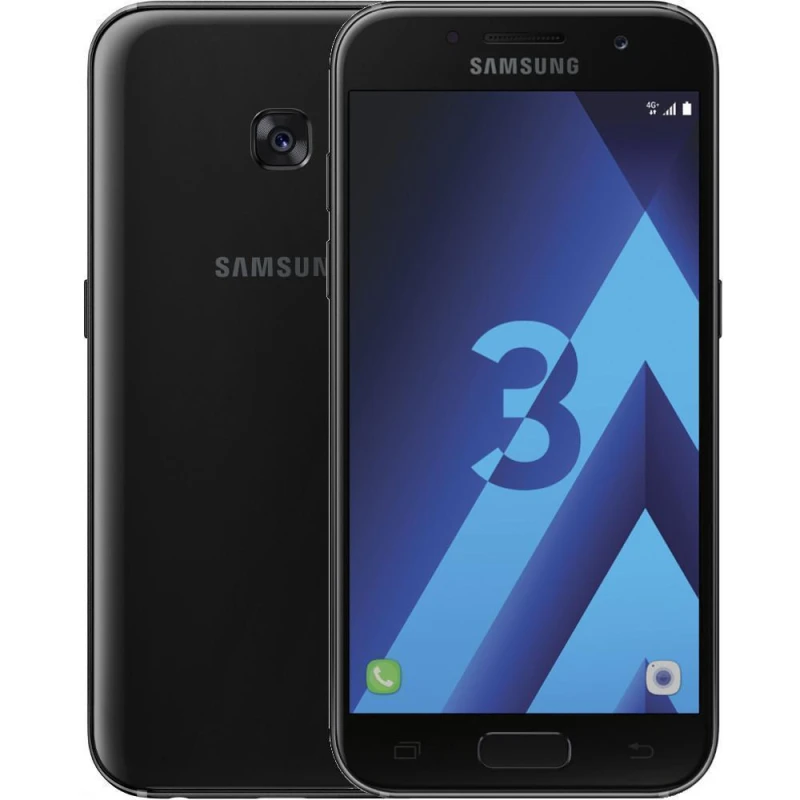 Image of Samsung Galaxy A3 (2017) 16GB - Black - Unlocked SM-A320FZKNXEF
