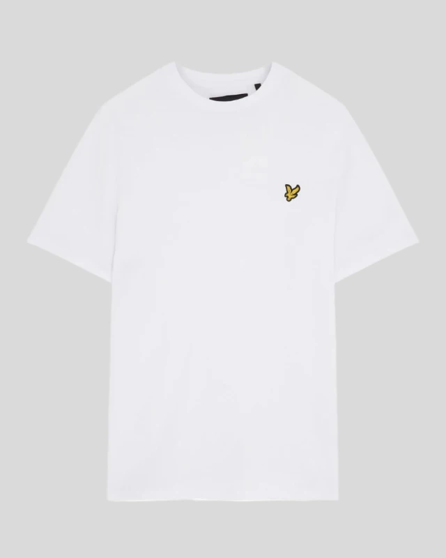 Image of Lyle & Scott Lyle & Scott Crew Neck T-Shirt White Male 2XL54/56 QK74807
