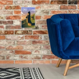 Image of Chile Multicolor Decorative Metal Wall Accessory