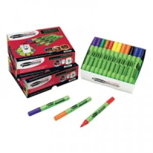 Image of Show-me Medium Drywipe Pen Assorted Pack of 50 SDP50A