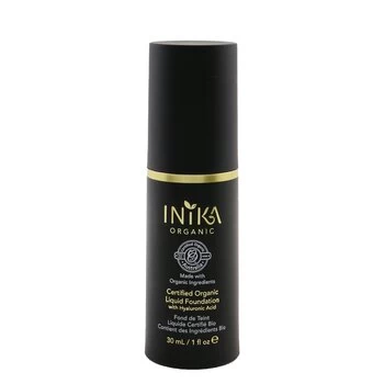 Image of INIKA OrganicCertified Organic Liquid Foundation - # Porcelain 30ml/1oz