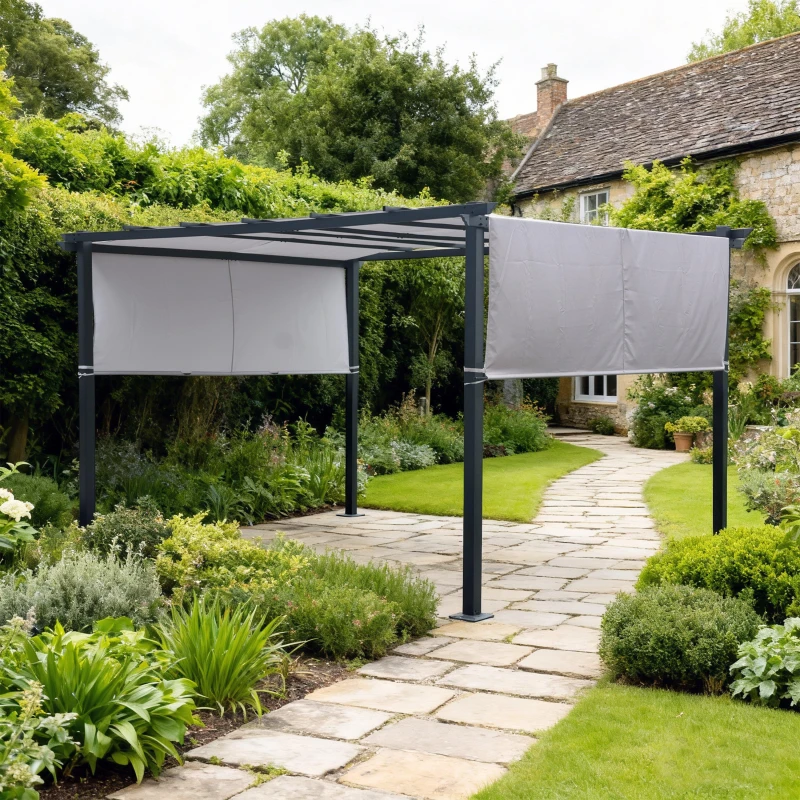 Image of Linea Linea Seville Pergola 63 Grey/Black unisex One Size