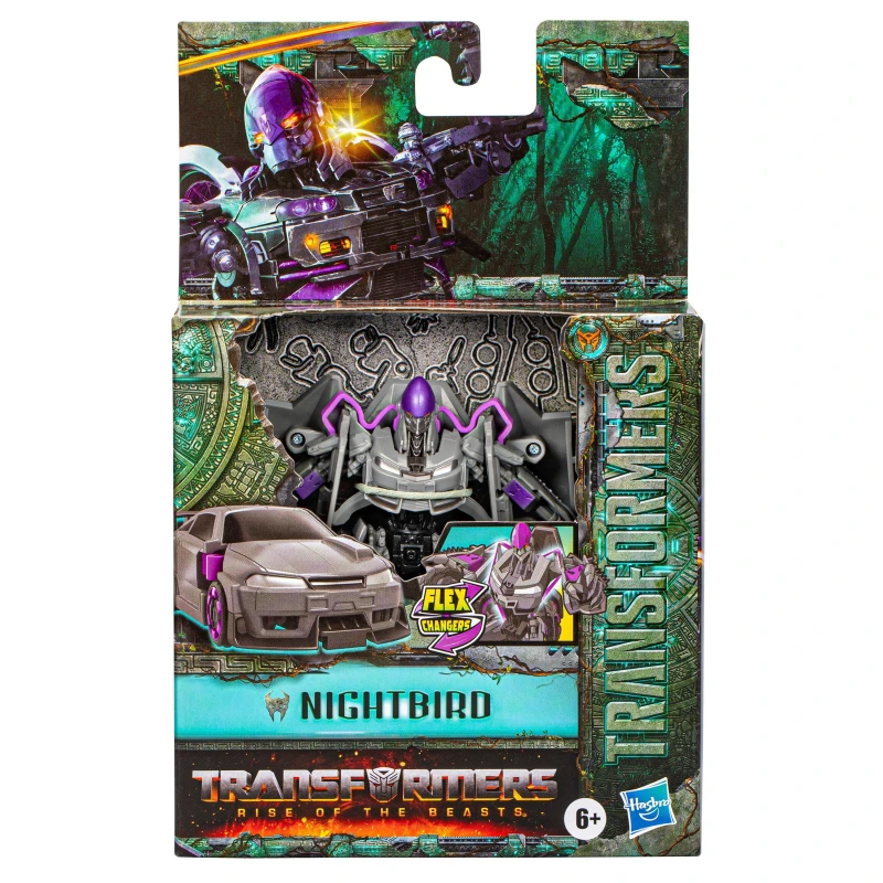 Image of Transformers Transformers: Rise of the Beasts Flex Changer Nightbird - None None One Size
