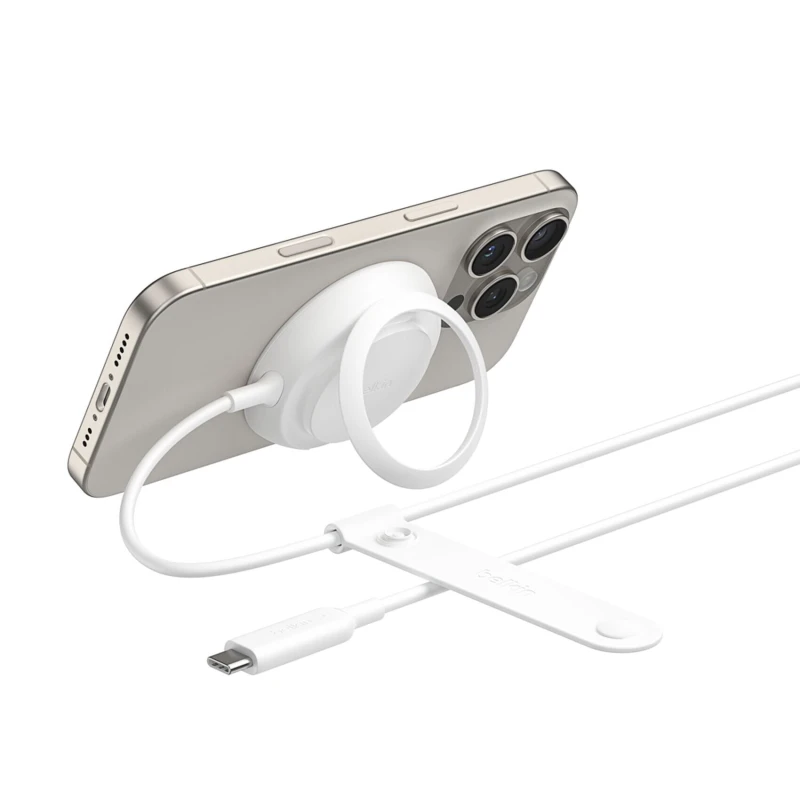 Image of Belkin WIA014hqWH Headphones, Smartphone White USB Wireless charging Fast charging Indoor WIA014HQWH
