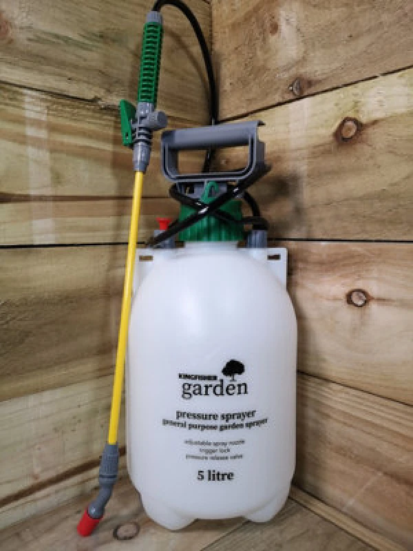 Image of Samuel Alexander 5 Litre Garden Pressure Sprayer With Shoulder Strap For Weeds / Fertiliser