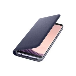 Image of Samsung EF-NG950PVEGWW Galaxy S8 LED View Cover in Violet