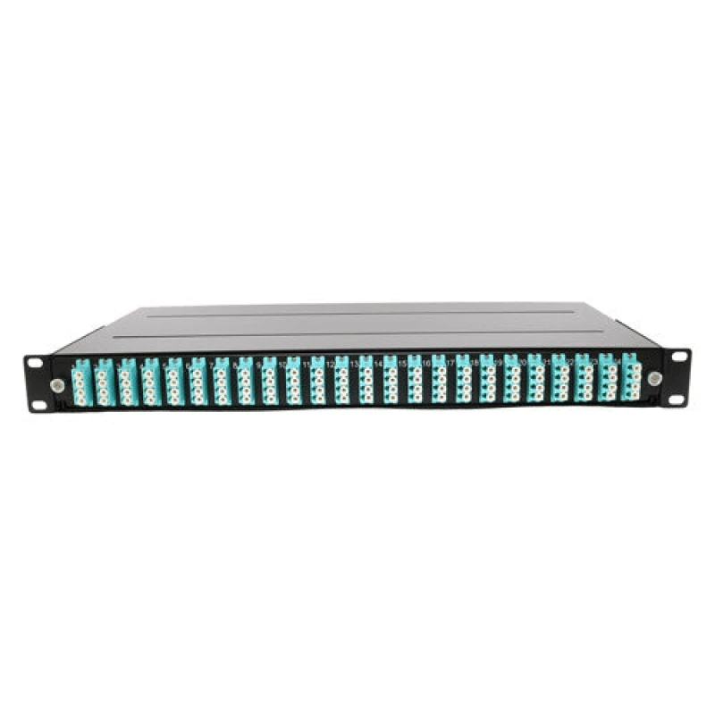 Image of Cablenet Cablenet Loaded Fibre Patch Panel OM3/4 96 Fibre - 24 x LC Quad XXFLPP96LC3