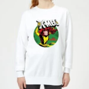 Image of X-Men Defeated By Dark Phoenix Womens Sweatshirt - White - M