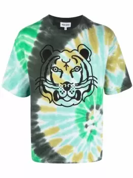 Image of KENZO K-Tiger Tie Dye T-Shirt