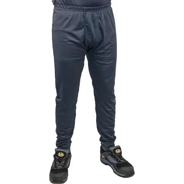 Image of Portwest Mens Thermal Baselayer Leggings B131CHAM Colour: Charcoal