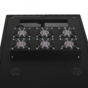 Image of Tripp Lite SmartRack Roof-Mounted Fan Panel - 6-120V high-performance fans; 630 CFM 5-15P plug