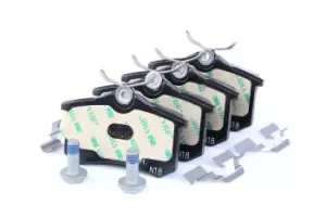 Image of ATE Brake pad set 13.0470-2894.2 Brake pads,Brake pad set, disc brake VW,AUDI,SKODA,Golf IV Schragheck (1J1),POLO (9N_),Polo Schragheck (6R1, 6C1)